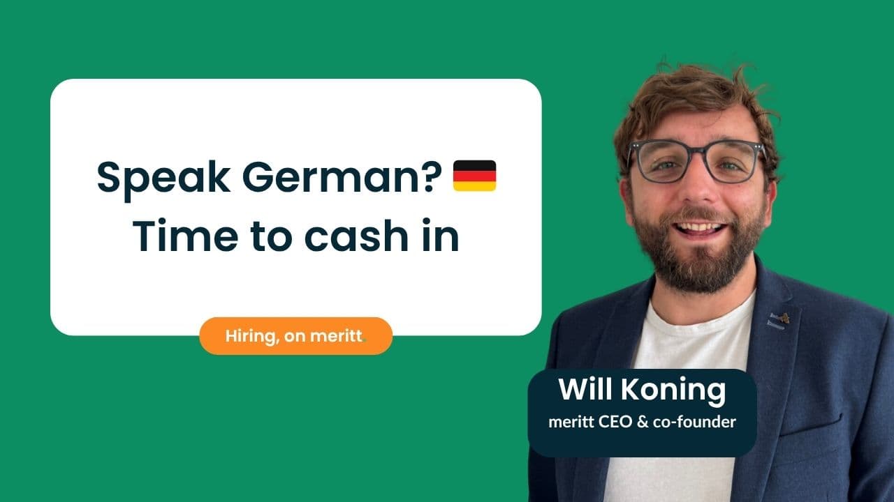 Speak German? Time to Cash in!